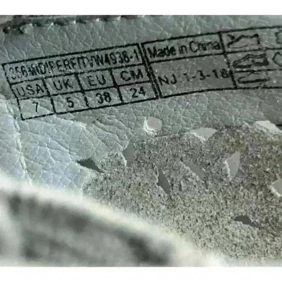 Vionic Splendid Midi Perfs sz 7 US Slip On Sneakers concealed arch support gray - Picture 6 of 7